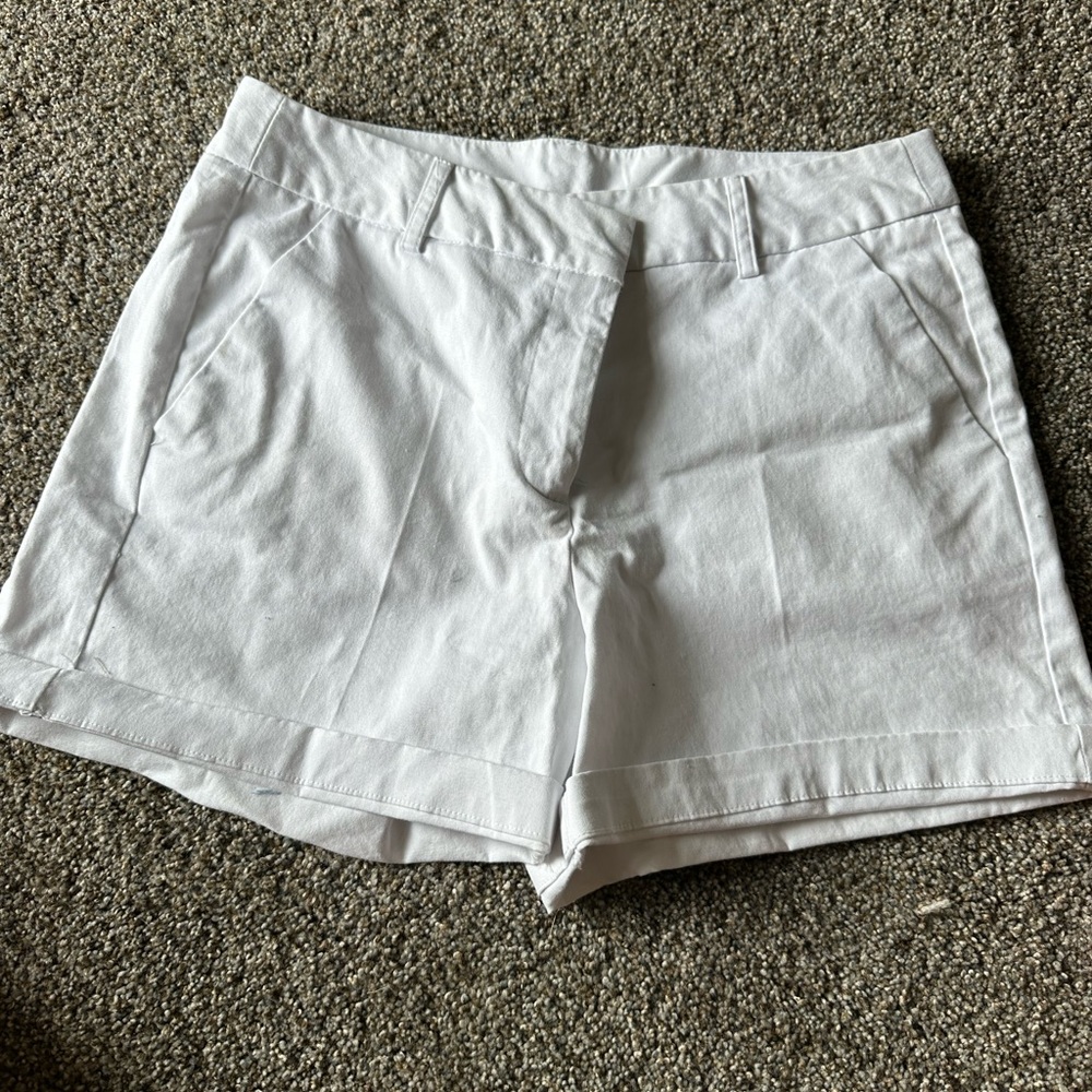 White shorts